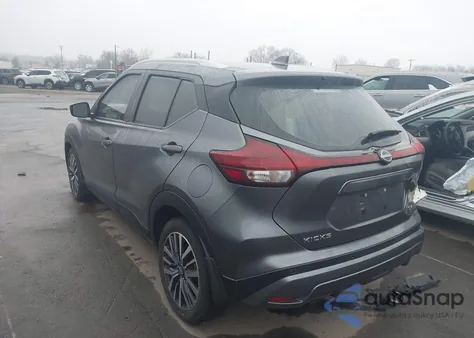 2022 Nissan Kicks Sv Xtronic Cvt from USA, damaged, VIN 3N1CP5CVXNL517705